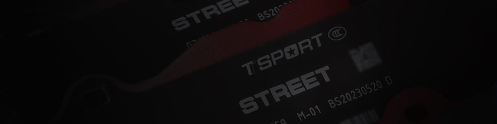 A TTSPORT street-level brake pad.