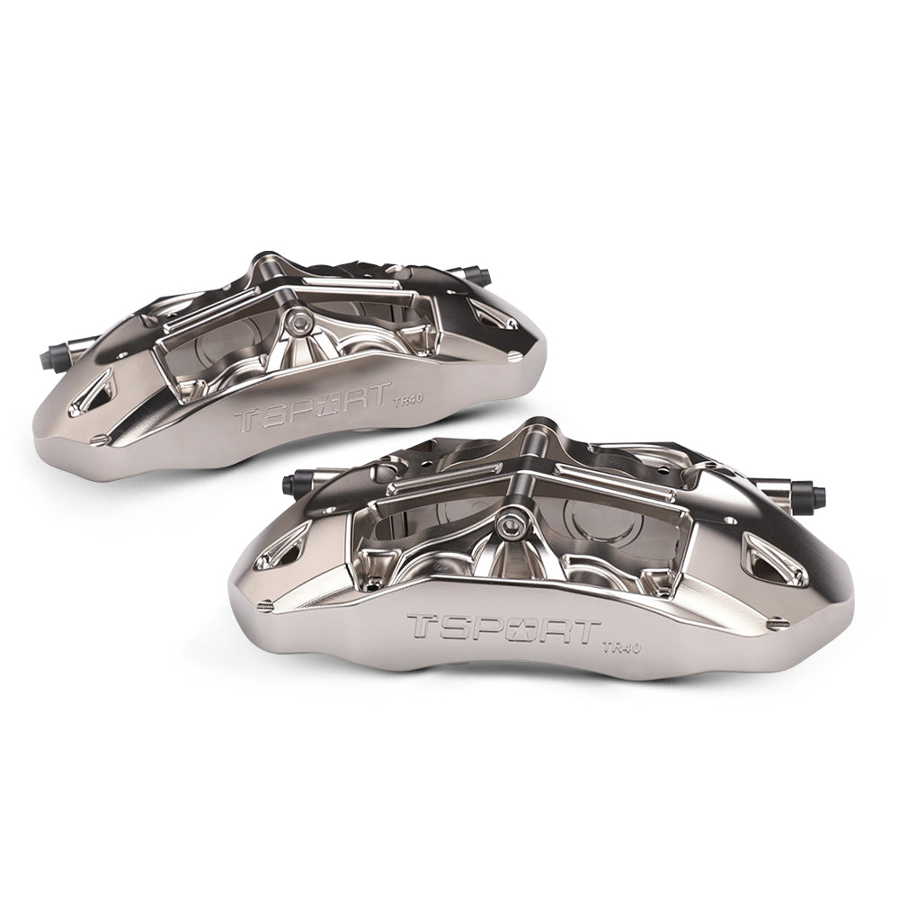 The inside of the TTSPORT TR40 big brake kit. 